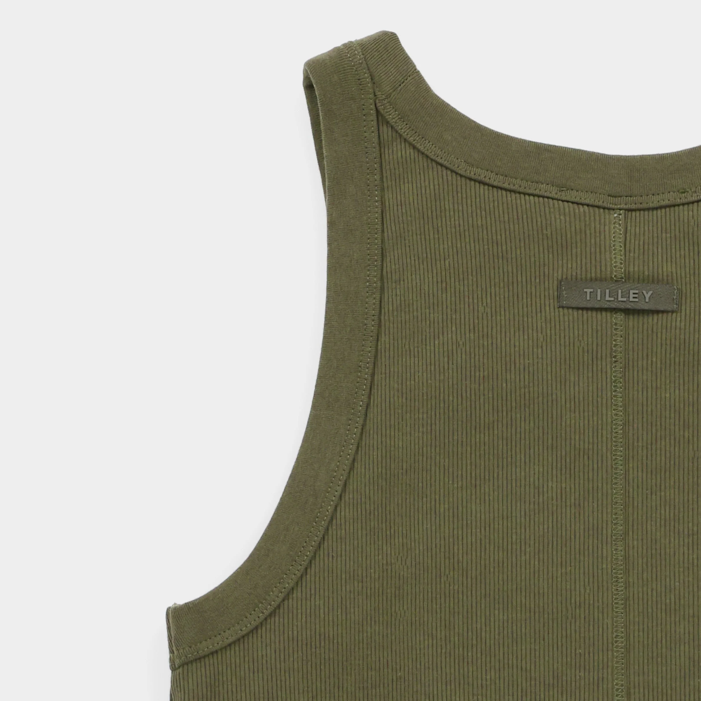 High Neck Rib Tank - Image 70