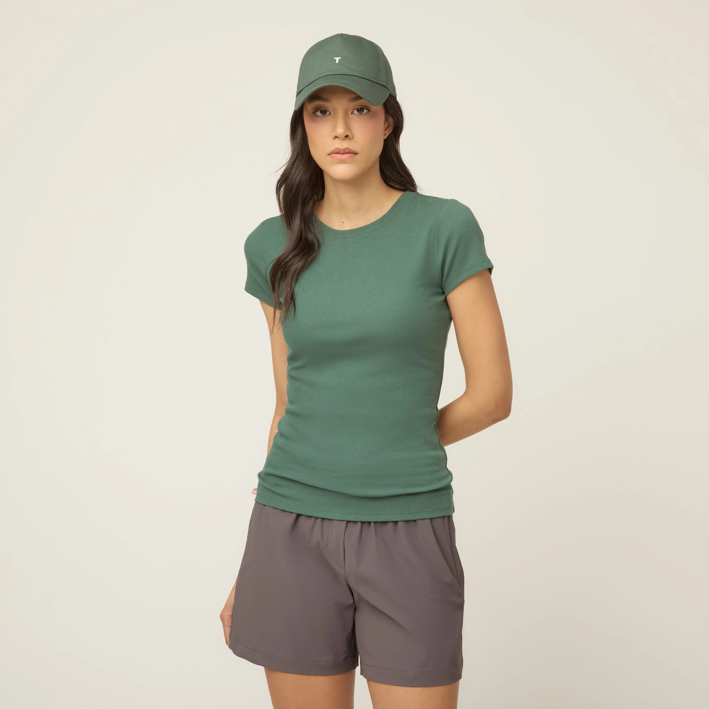 Tencel Rib Tee - Image 12