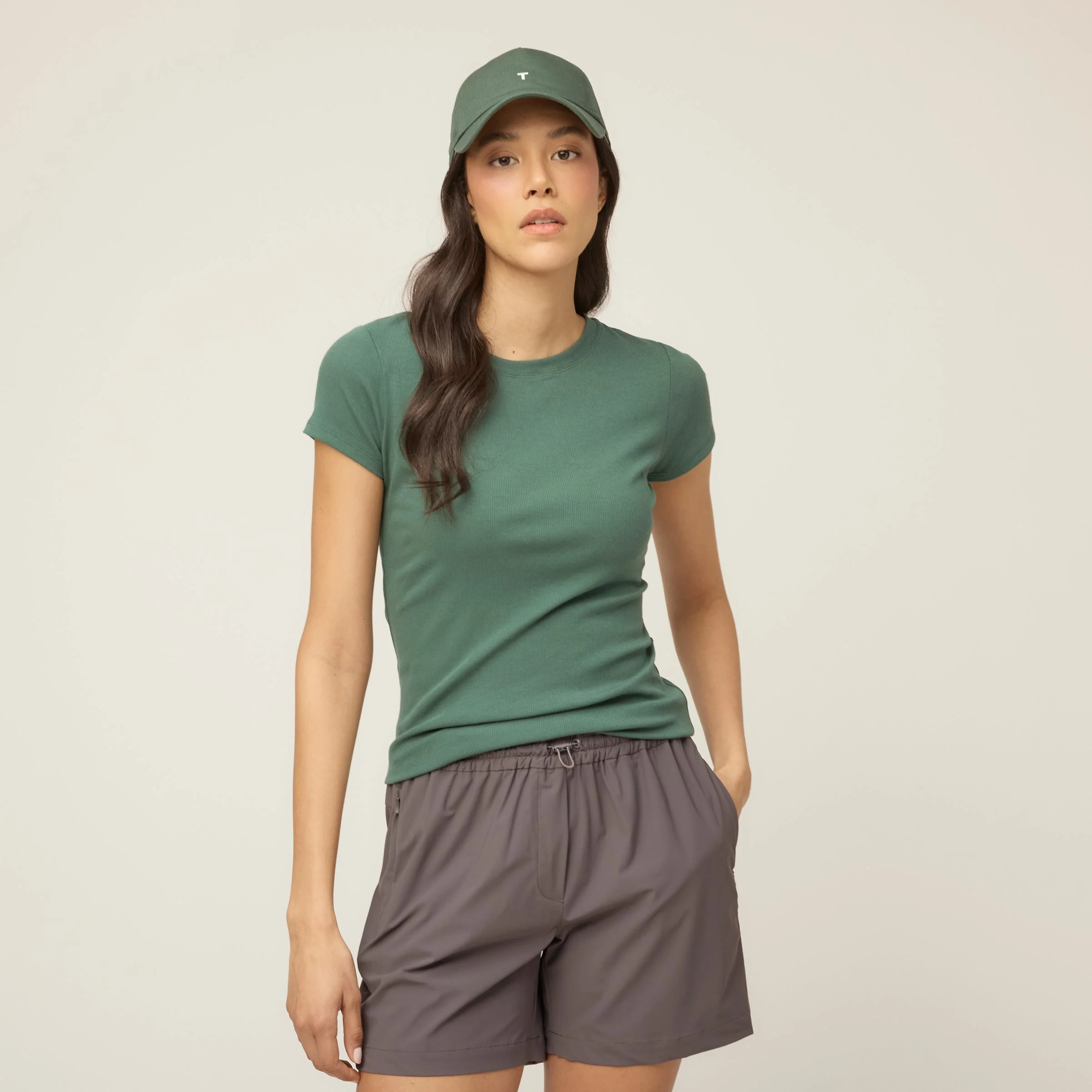 Tencel Rib Tee - Image 13