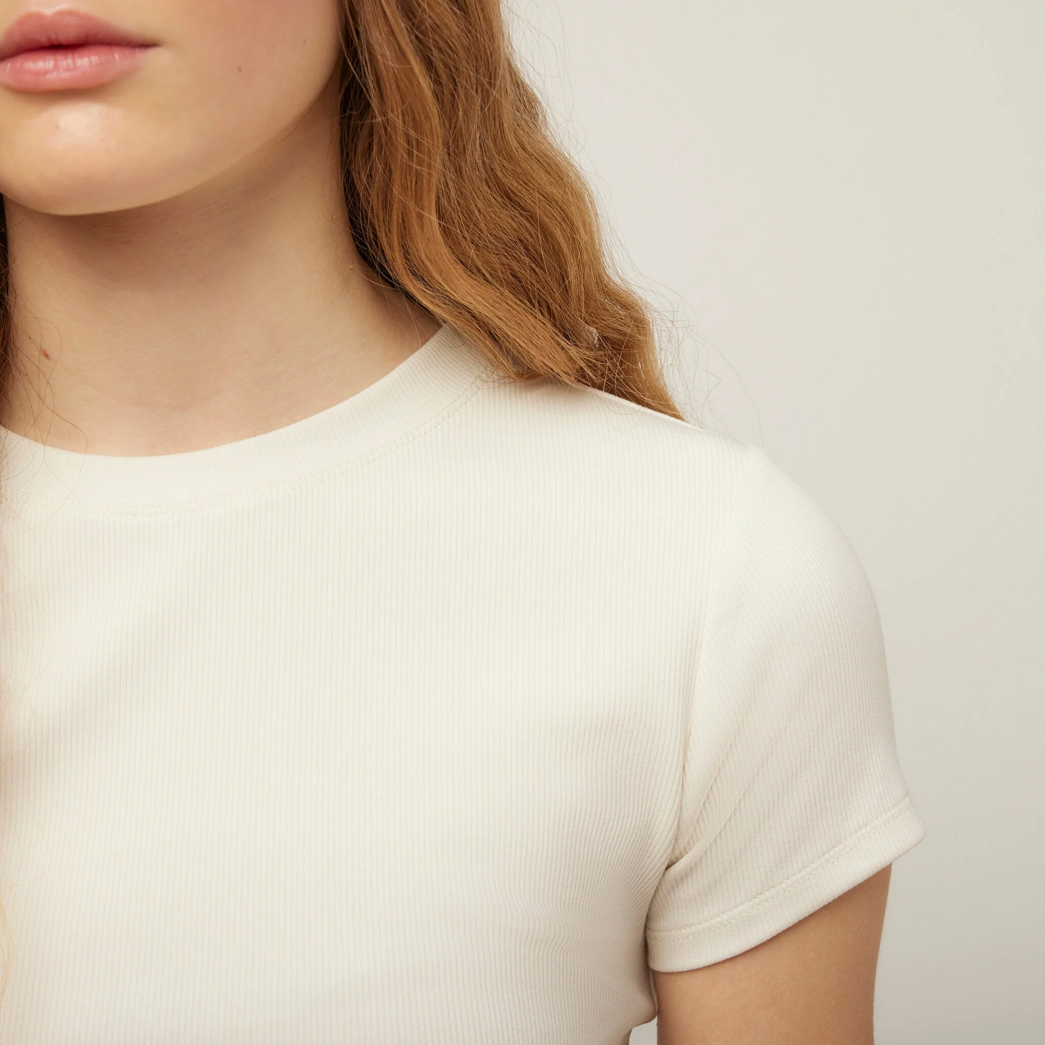 Tencel Rib Tee - Image 26