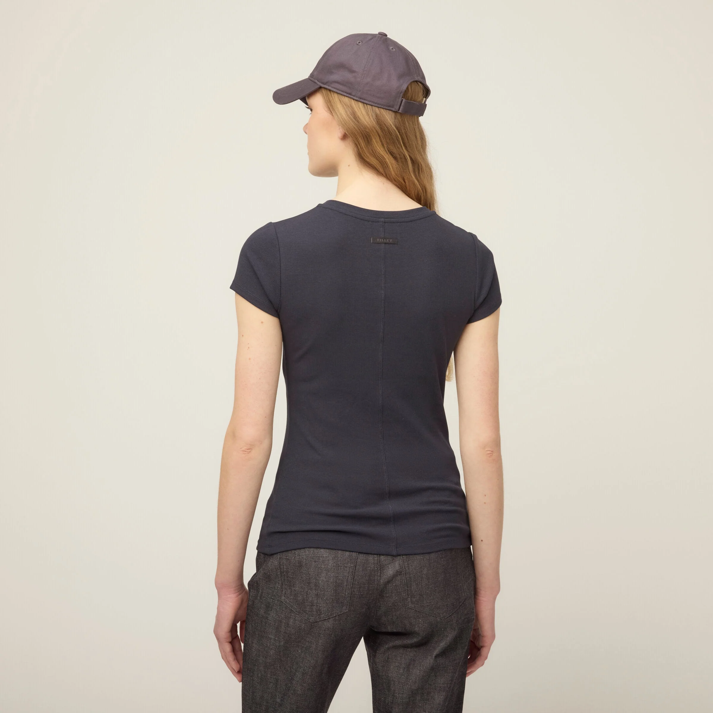 Tencel Rib Tee - Image 3