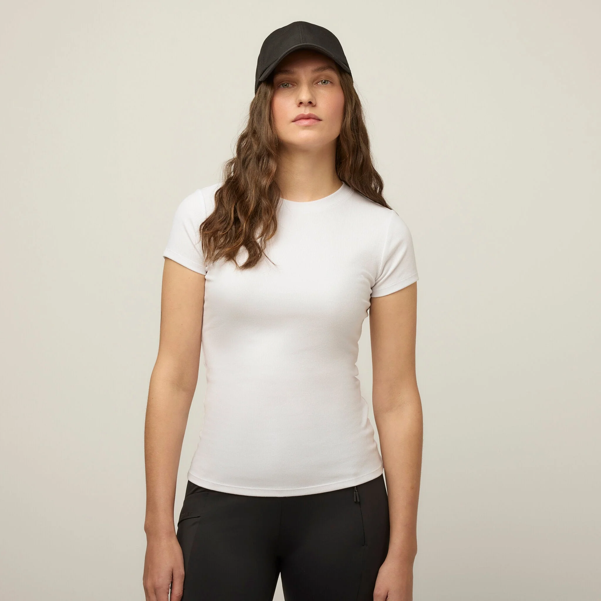 Tencel Rib Tee - Image 43