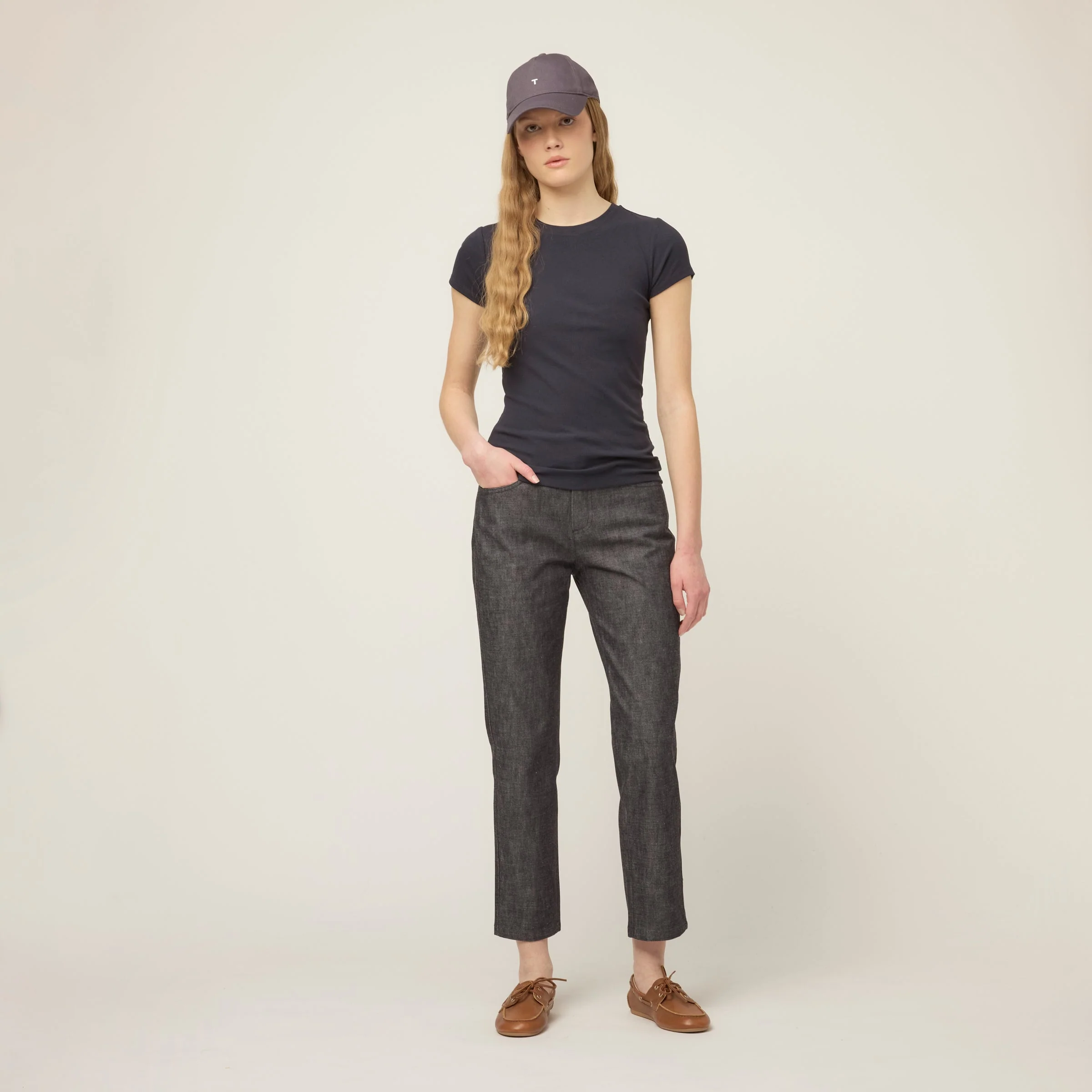 Tencel Rib Tee - Image 5