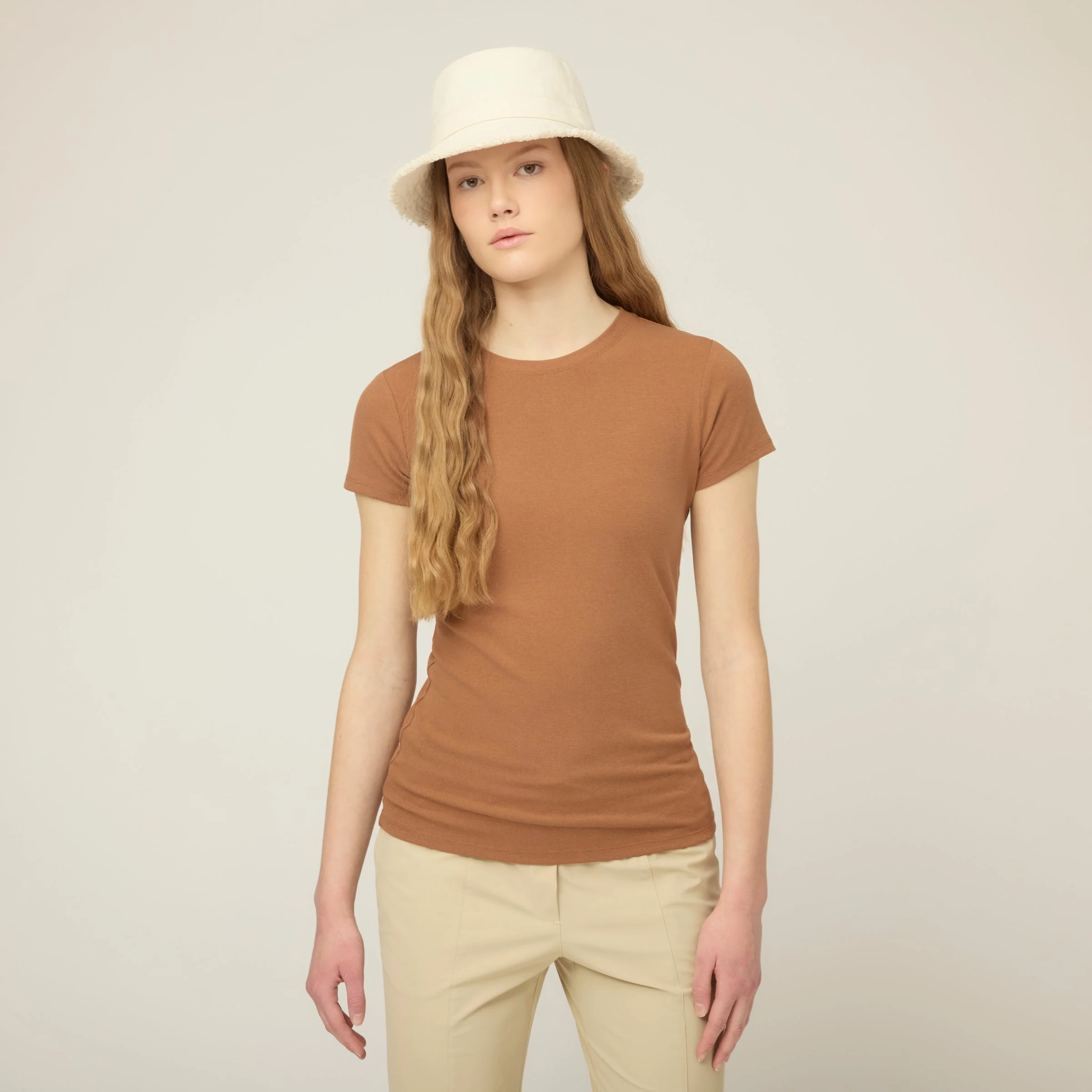 Tencel Rib Tee - Image 7